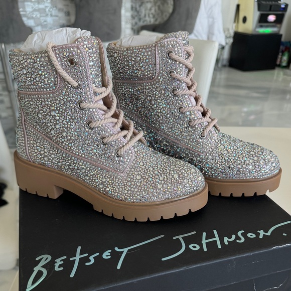 Betsey Johnson Shoes - Betsey Johnson | Rhinestone Booties